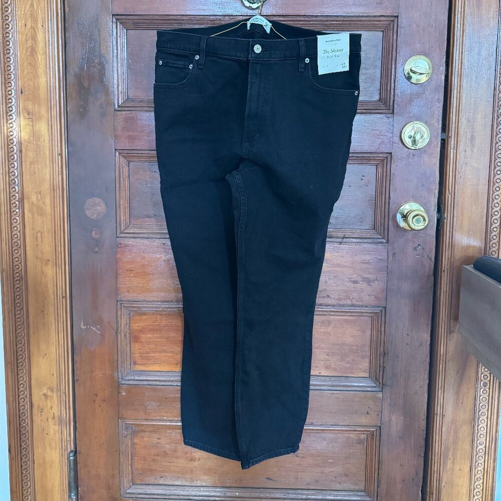 Abercrombie & Fitch Black Skinny Jeans